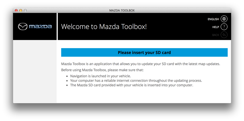 mazda toolbox sd card backup taking too long